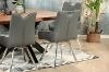 Picture of [FLOOR MODEL CLEARANCE] REIME 180° Swivel Dining Chair (Light Grey)