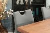 Picture of [FLOOR MODEL CLEARANCE] REIME 180° Swivel Dining Chair (Light Grey)