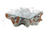 Picture of [FLOOR MODEL CLEARANCE] Tamarind Solid Teak Coffee Table Silver (100*100*45)