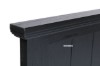 Picture of CAROL  Solid Acacia Bed in Queen Size (Black)