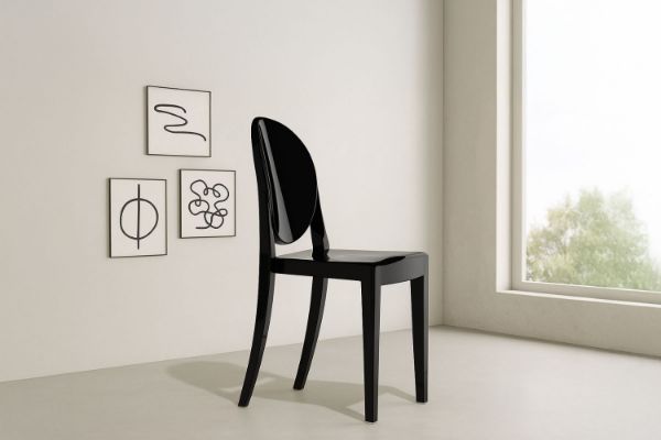 Picture of ALICE Cafe/Dining Chair (Black) 