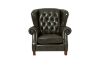 Picture of BAMBURGH 100% Genuine Leather Chesterfield Sofa Range - 1 Seater