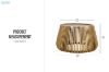 Picture of JILLIAN Mango Wood Round Coffee Table