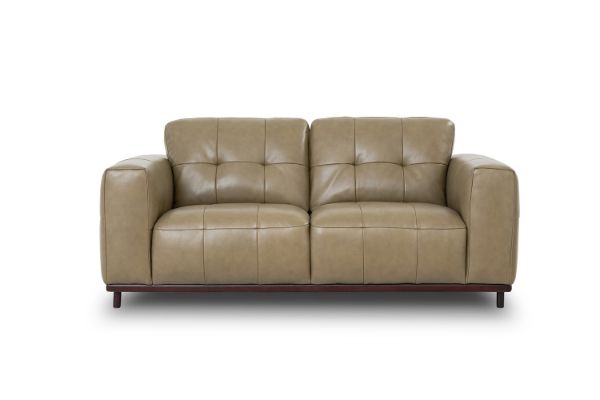 Picture of KALONA 3/2/1 Seater 100% Genuine Leather Sofa Range (Taupe) - 2 Seater