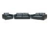 Picture of KALONA 3/2/1 Seater 100% Genuine Leather Sofa Range (Dark Blue) - 3 Seater