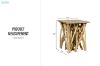 Picture of WILDBRANCH 45 Teakwood Square Side Table