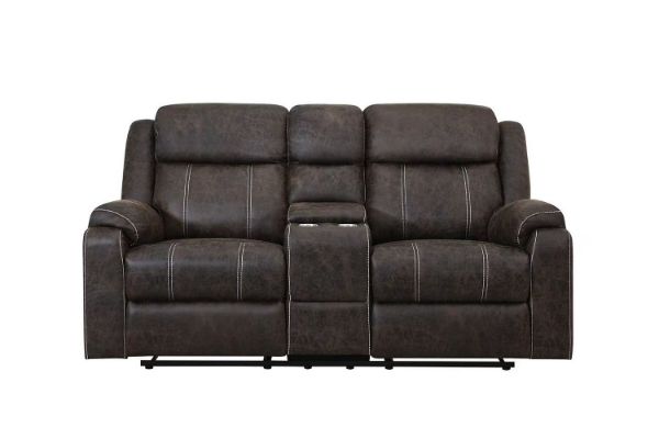 Picture of TANDY Manual Reclining Sofa Range - 2 Seat with Cup Holders and Storage (2RRC)