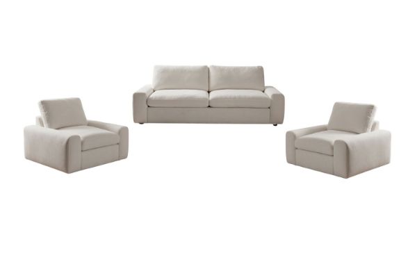 Picture of CAMERO Feather Filled Fabric Sofa Range - 3+1+1 Sofa Set