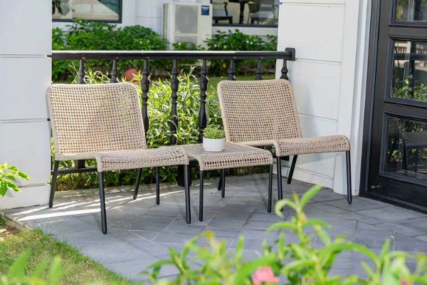 Picture of REALYN 3PC Outdoor Wicker Lounge Chair Set