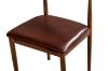 Picture of HORN Dining Chair with Brown Cushion - 4 Chairs in 1 Carton