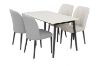 Picture of MIKASA 140 Sintered Stone Top 7PC Dining Set (Crisp-White Table)