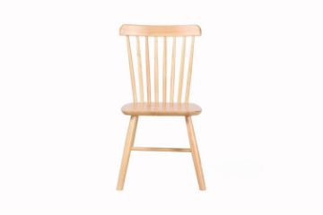 Picture of WINDSOR Rubber Wood Dining Chair (Natural Colour) - 2 Chairs in 1 Carton
