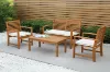 Picture of WATFORD 4PC Solid Acacia Wood Outdoor Lounge Sofa Set
