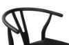 Picture of 53x50x79 WISHBONE Solid Wood Y Replica Chair (Black) - Each