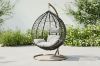 Picture of ALBURY Rattan Outdoor Hanging Egg Chair (Black)