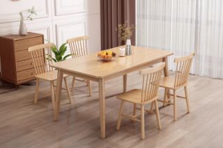 Picture of WINDSOR 5PC Solid Wood Dining Set - 150 Table