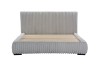 Picture of HILLSDALE Fabric Bed Frame in Super King Size (Grey) 