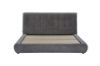 Picture of AMORA Fabric Queen/Super King Size Bed Frame (Grey)