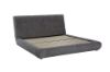 Picture of AMORA Fabric Queen/Super King Size Bed Frame (Grey)
