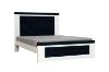 Picture of [FLOOR MODEL CLEARANCE] FREIDA Acacia Bed Frame -  Queen Size