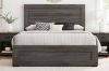 Picture of (FLOOR MODEL CLEARANCE) ROMNEY Queen Size Bed Frame (Grey) 