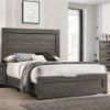 Picture of (FLOOR MODEL CLEARANCE) ROMNEY Queen Size Bed Frame (Grey) 