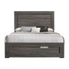 Picture of (FLOOR MODEL CLEARANCE) ROMNEY Queen Size Bed Frame (Grey) 