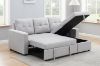 Picture of HARTFIELD Reversible Corner Sofa/Sofa Bed with Storage (Grey)