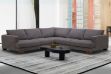 Picture of CONNERY Extra Large Sectional Sofa with Deep Seating & Ash Wood Base