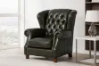 Picture of BAMBURGH 100% Genuine Leather Chesterfield Armchair/Sofa Chair
