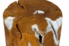 Picture of TAKARA Teak Root Cylindrical Stool/Side Table