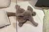 Picture of ELEPHANT H45/H70 Plush Cushion (Off-white/Brown)