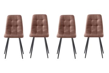 Picture of SAROTO Dining Chair (Brown) - 4 Chairs in 1 Carton