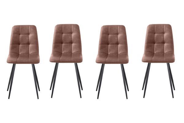 Picture of SAROTO Dining Chair (Brown) - 4 Chairs in 1 Carton