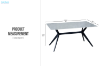 Picture of STRATOS 150 Sintered Stone Dining Table