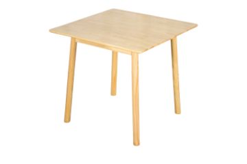 Picture of WINDSOR 80 Solid Wood Square Dining Table (Natural)