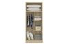 Picture of BESTA Wall Solution Modular Wardrobe System - 2-Door Wardrobe