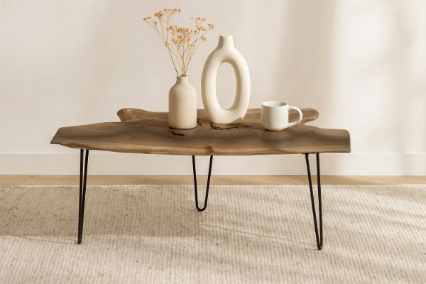 Picture of TAKARA 100 Irregular Solid Teak Side Table