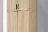 Picture of BESTA Wall Solution Modular Wardrobe System - 2-Door Wardrobe with Top Unit