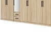 Picture of BESTA Wall Solution Modular Wardrobe System - 7-Door Wardrobe with Top Unit