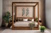 Picture of LIORA Reclaimed Pine 4 Poster Bed Frame - Super King