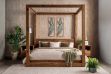 Picture of LIORA Reclaimed Pine 4 Poster Bed Frame - Super King