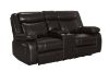 Picture of ZENO Power Reclining Sofa Range with Drop-Down Console & Cup Holders & USB & Type-C Ports