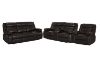 Picture of ZENO Power Reclining Sofa Range with Drop-Down Console & Cup Holders & USB & Type-C Ports