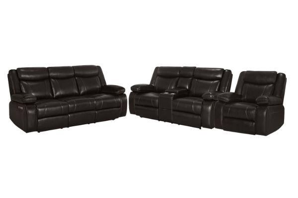 Picture of ZENO Power Reclining Sofa Range - 3RRC+2RRC+1R Sofa Set