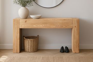 Picture of NORDWOOD 180 Reclaimed Pine Wood Console Table