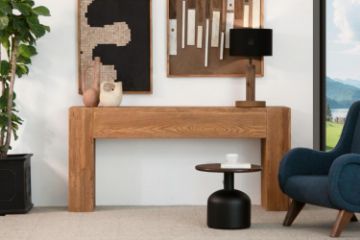 Picture of NORDWOOD 180 Reclaimed Pine Wood Console Table