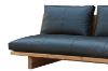 Picture of TIMBERA 100% Genuine Leather Reclaimed Pine Wood Sofa Range - 3 Seater