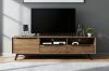 Picture of CLEVEDON 1.6M Solid Oak TV Unit