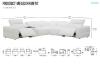 Picture of OMEGA Dual-Motor Reclining Sectional Modular Sofa - 6PC Sofa Set